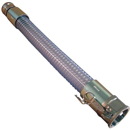 Kuriyama WE150-20-CE - 1-1/2" ID x 20 ft PVC Food Hose 50 PSI Clear