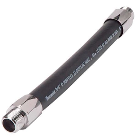 Thermoid 22762481101 - 3/4" ID x 10 ft NBR Gasoline Pump Hose 200 PSI BK