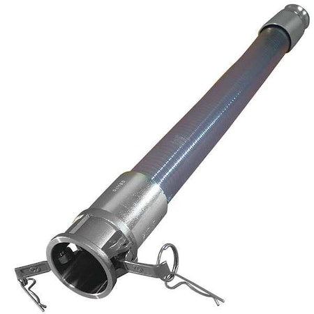 Kuriyama FT200-20-CE - 2" ID x 20 ft PVC Food/Beverage Hose 85 PSI Clear