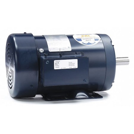 Leeson 145TTFR16078 - Three-Phase General Purpose Motor, 1 HP, 145 T Frame, 230/460 V AC Voltage, 1170 rpm Nameplate RPM