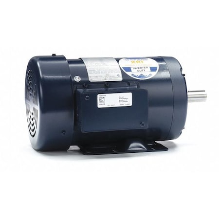 Leeson 145TTFR13002 - Three-Phase General Purpose Motor, 2 HP, 145 T Frame, 230/460 V AC Voltage, 3490 rpm Nameplate RPM
