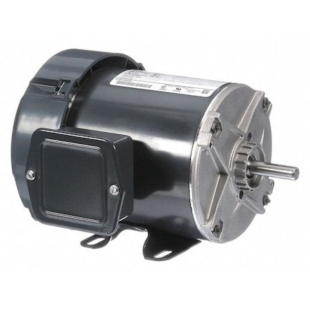 Leeson 5K32GN30 - Three-Phase General Purpose Motor, 1/4 HP, 48 Frame, 208-230/460 V AC Voltage, 1,725 Nameplate RPM