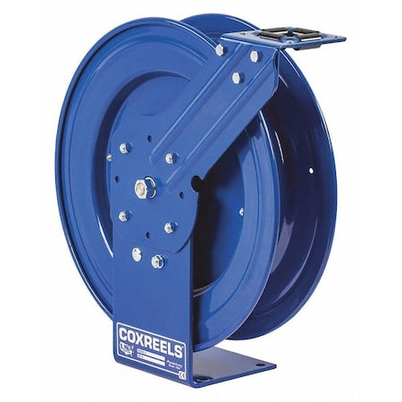 Coxreels P-LPL-335-BAX - Spring Return Hose Reel, 3/8 in Hose Diameter, 35 ft Length, 300 psi Max. Pressure, Stainless Steel