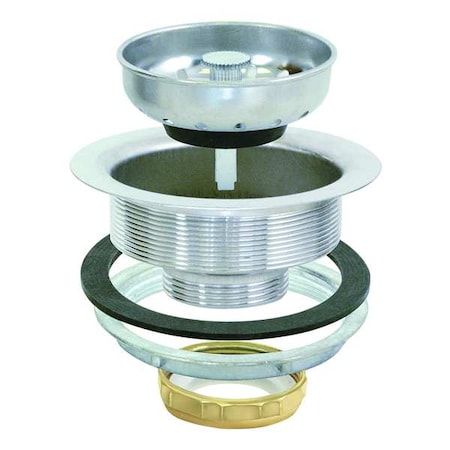 30001 - Strainer,Silver,4 1/2 in Dia