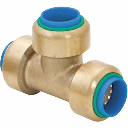 75024LF - Tee, 3/4 in Tube Size, Brass, Brown