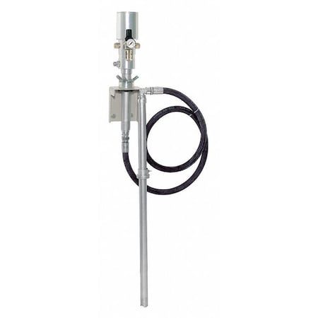 Liquidynamics 21100-S7 - Drum Pump, Air, 4 gpm, 55 gal Container Size, 600 psi, 4 gpm, 1/2" NPT