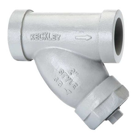 Keckley 1/45SWY-CS045P34-GTI-SB7 - Y Strainer, 1/4" Pipe, Socket Weld, Carbon Steel