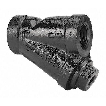 Keckley 13THY-CIM20M34-FTI-B7 - Y Strainer, 1" Pipe, Threaded, Cast iron