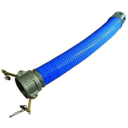 Boston H119624-20-ALCE - 1-1/2" ID x 20 ft Water Transfer Hose BL