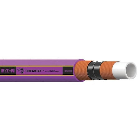 Boston H052364-PUR-50 - Bulk Chemical Hose,4" ID x 50 ft.,Purple