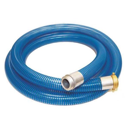 Kuriyama 45DU72 - 2" ID x 20 ft PVC Water Suction Hose Clear/BL