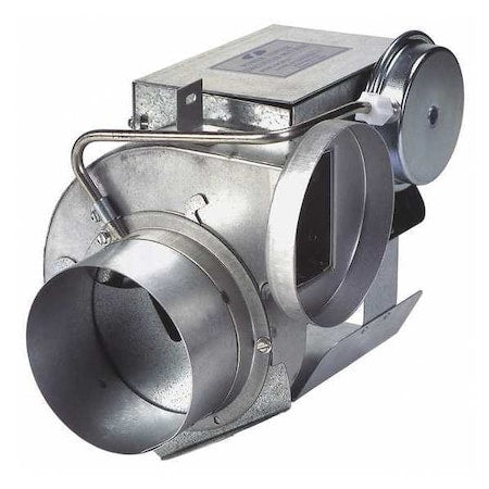 Field Controls PVG-600 - Power Venter, 115, Galvanized Steel, 9 3/4 in W, 8 3/4 in H, 5 Inlet and Outlet Dia.