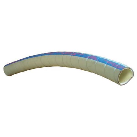 Novaflex 6303WT-48-20 - 3" ID x 20 ft White Nitrile Food Hose 150 PSI GY