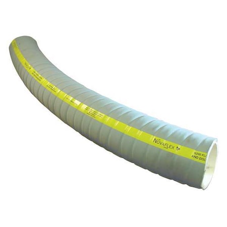 Novaflex 6200-03000-100 - Bulk Food Grade Hose,3" ID x 100 ft.