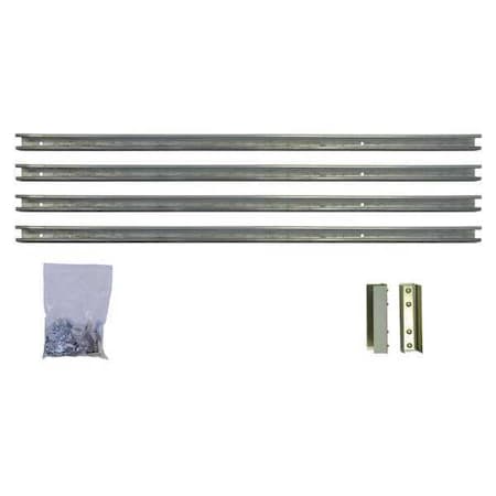 Fostoria FSS-95TMK - Suspension Kit, Steel, 106in.Hx1-1/2in.D