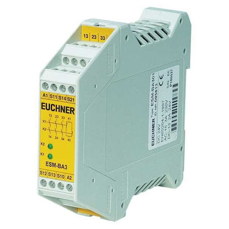 Euchner ESM-BA301 - Safety Monit Relay, In24 VAC/DC, 16 Pin