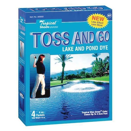 Kingscote 205002-01TBG - Pond Dye,Blue/Green,4 oz,PK4
