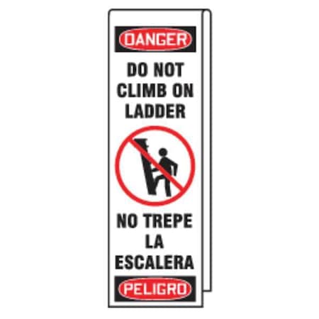 Accuform KLB761 - Ladder Shield Wrap,Danger Do Not Climb