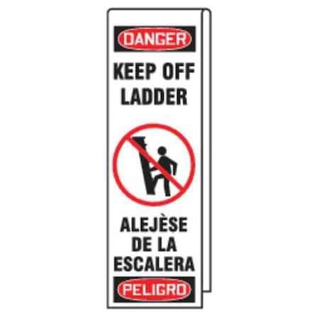 Accuform KLB763 - Ladder Shield Wrap,Danger Keep Off