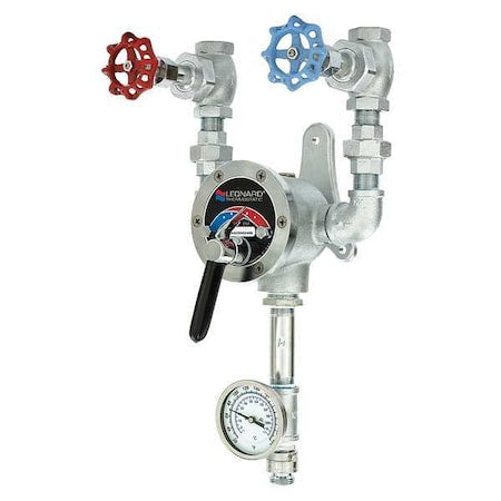 Leonard Valve THS-25-VBD-RF - Hose Station,3/4 In,9 gpm,Rough Bronze