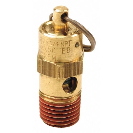 Control Devices ST2512-1A175 - Air Safety Valve,1/8 In Inlet, 175 psi