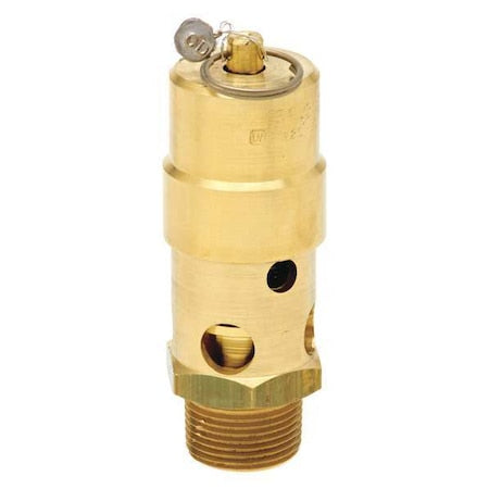 Control Devices SW12-0A125 - Air Safety Valve,1-1/4 In Inlet, 125 psi