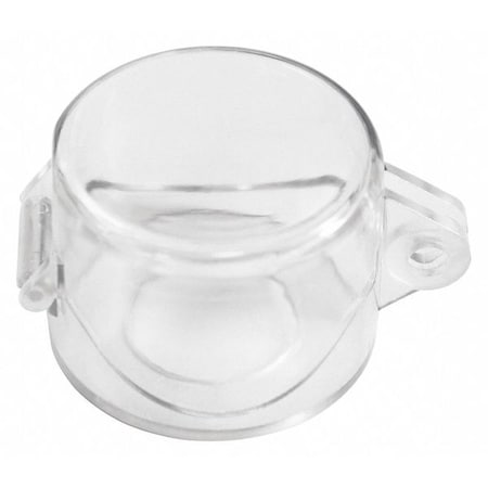45MZ95 - Machine Lockout, Clear, Acrylic, 1 Max. No. of Padlocks, 1/4 in Max. Shackle Dia.