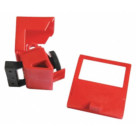 Zing 7257 - Circuit Breaker Lockout,Red,2-3/4 in. L
