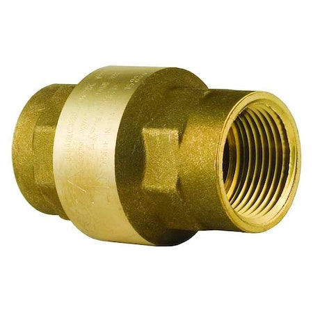 Bonomi 100012LF-3" - 3" NPT Brass Spring Check Valve