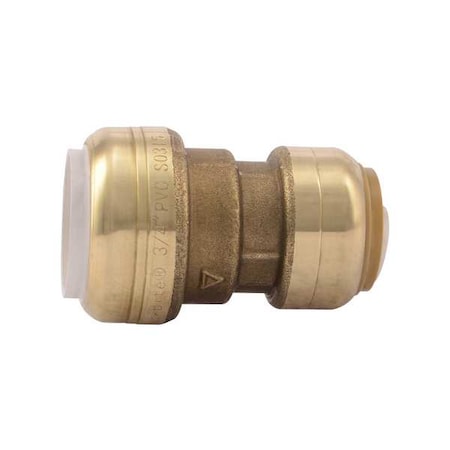 Sharkbite UIP4016 - 3/4" Push-to-Connect Brass Transition Coupling