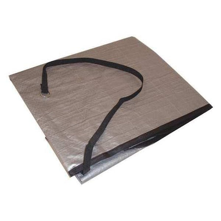 Frost King AC2H - Cover,18in H,Polyethylene,Silver,27in W