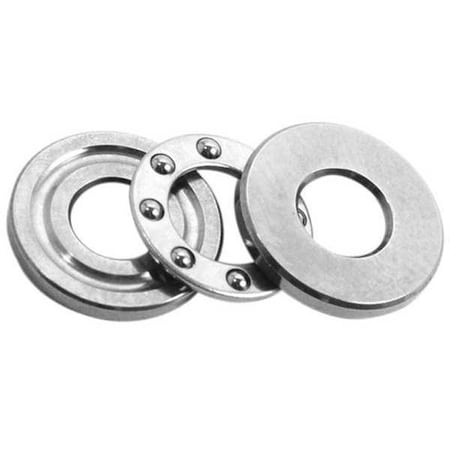 Ezo F8-16M - Thrust Bearing,8mm Bore Dia,Grooved,875lb