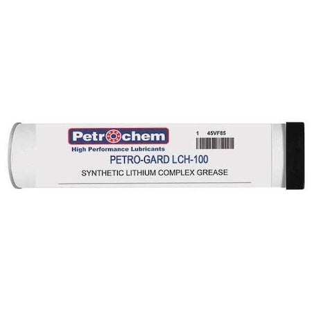 Petrochem PG LCH-100 - Multipurpose Grease, 14 oz, Cartridge, Synthetic Base, 285 Degrees F Max Op Temp, Beige, Petro-Gard LCH-100 Series