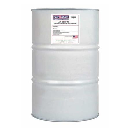 Petrochem AIR-COMP 46-055 - Compressor Oil, 55gal, Drum, Semi-Synthetic