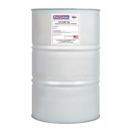Petrochem AIR-COMP 100-055 - Compressor Oil, 55gal, Drum, Semi-Synthetic