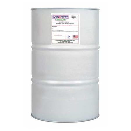 Petrochem GEARSYN FGG-150-055 - General Purpose Lubricant, 55 gal, Drum, Synthetic Base, 515 Degrees F Max Op Temp, Colorless, FGG-150 Series