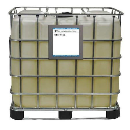 Trim 9106-270G - Cutting Oil, 9106, Synthetic, 270 gal, Tote, Clear