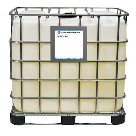 Trim C270-270G - Coolant, C270, Synthetic, 270 gal, Tote, Colorless to Pale Yellow