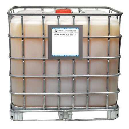 Trim MS690XT-270G - Coolant, Micro Sol 690 XT, Semisynthetic, 270 gal, Tote, Amber