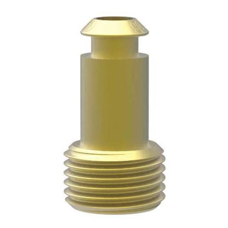 Piab Fitting D=6, G1/8 - M5 - Suction Cup Fitting,7/16 in. L,PK5