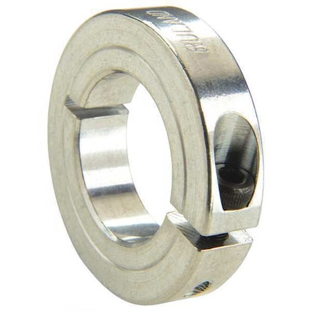 Ruland ENCL60-18-A - Shaft Collar,Alum,1 pc,1-1/8in Bore Dia.