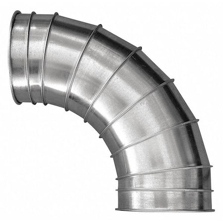 Nordfab 8040400089 - Round 30 Degree Elbow, 12 in Duct Dia, 304 Stainless Steel, 22 ga GA, 16 1/4 in W, 16-1/4" L
