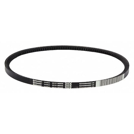 Continental 3VX335 - Cogged V-Belt, Conti VX, 3 VX335, 3 VX, EPDM, 33-1/2 in, 3/8 in Top Width