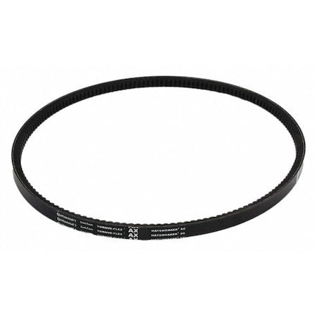 Continental AX36 - Cogged V-Belt, Conti VX, AX36, AX, Polybutadiene Rubber, 38 in, 1/2 in Top Width
