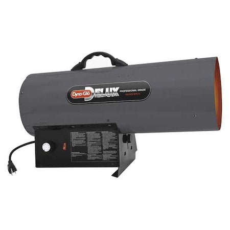 Dyna-Glo RMC-FA150NGDGD - Portable Gas Torpedo Heater, Natural Gas, Interrupted Spark, 11 13/16 in Wx 25 19/32 in L