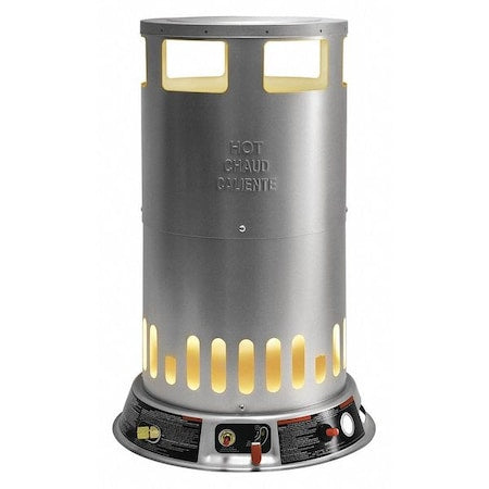 Dyna-Glo RMC-LPC200DG - Portable Gas Floor Heater, Liquid Propane, Matchless Piezo, 50,000 to 200,000 Btu H, 15 29/32 in L