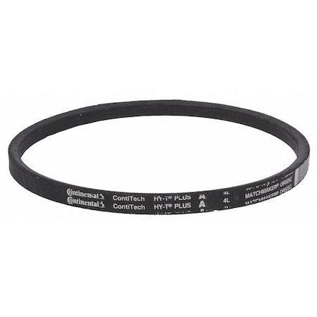 Continental A53 - V-Belt, Conti V Standard, A53, A, Polybutadiene Rubber, 55 in, 1/2 in Top Width