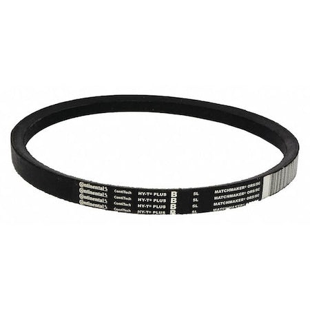 Continental B104 - Cogged V-Belt, Conti V Standard, B104, B, Polybutadiene Rubber, 107 in, 21/32 in Top Width