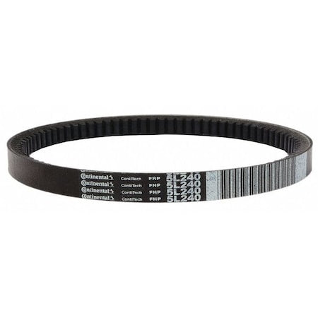 Continental 5L570 - FHP V-Belt, Power Span, 5 L570, 5 L, Polybutadiene Rubber, 57 in, 21/32 in Top Width
