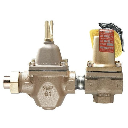 Watts S1450F - Fill and Relief Valve,1/2 In,30 psi,Iron